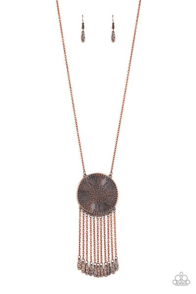 Paparazzi Natures Melody - Copper Necklace