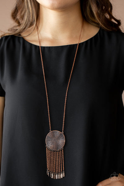 Paparazzi Natures Melody - Copper Necklace