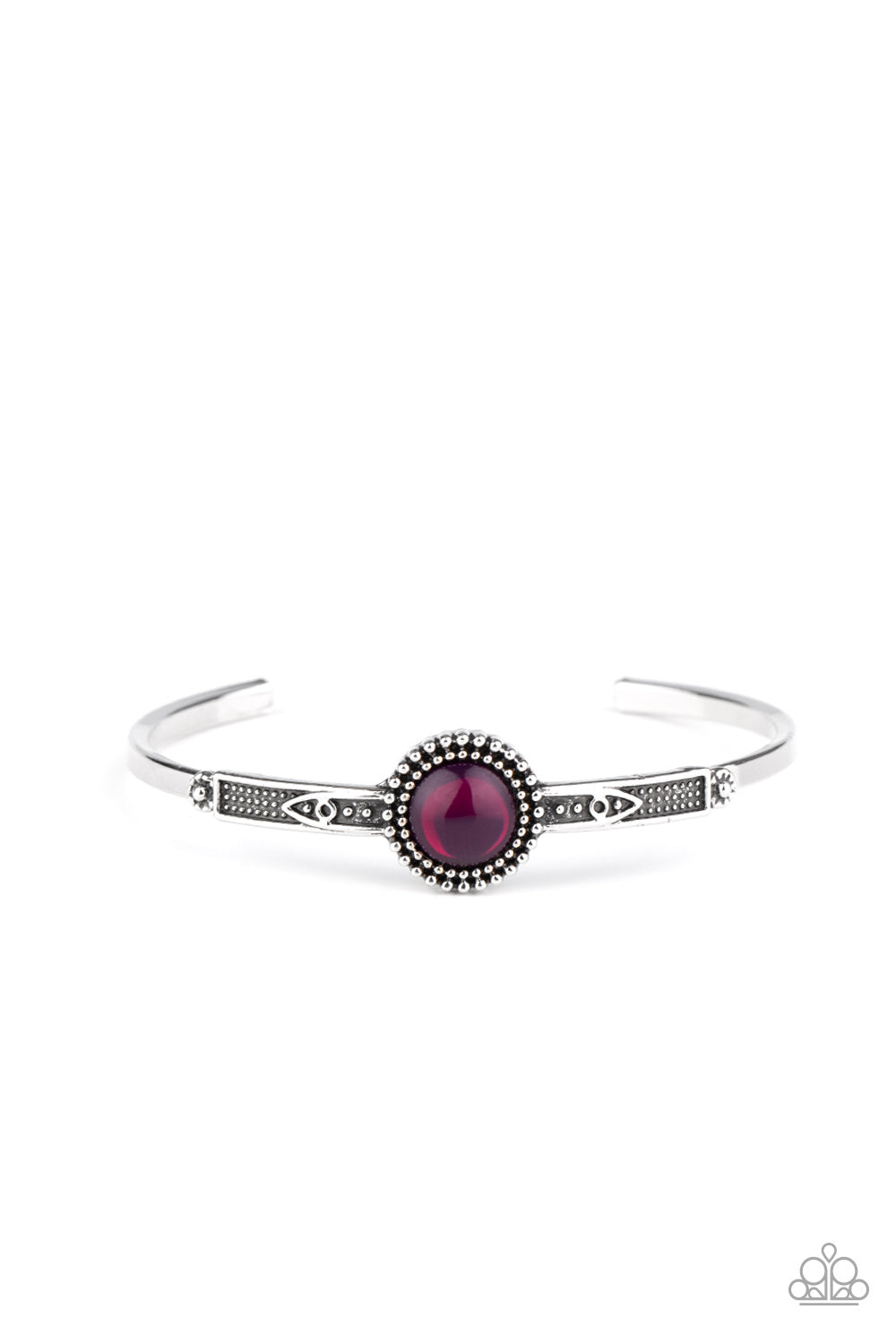 Paparazzi PIECE of Mind - Purple Bracelet