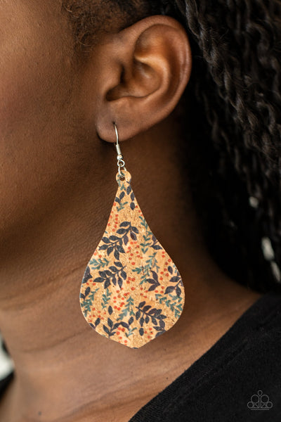 Paparazzi Cork Coast - Multi Earrings