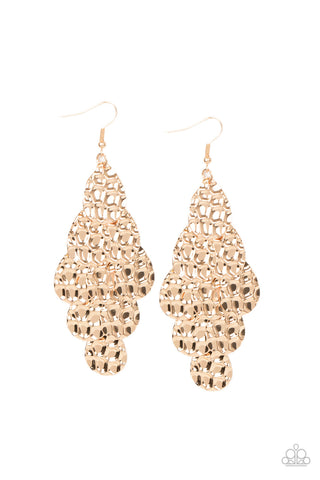 Paparazzi Instant Incandescence - Gold Earrings