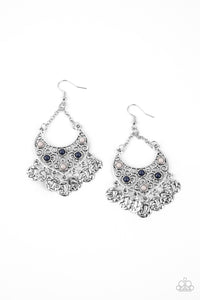 Paparazzi Musical Murals - Blue Earrings