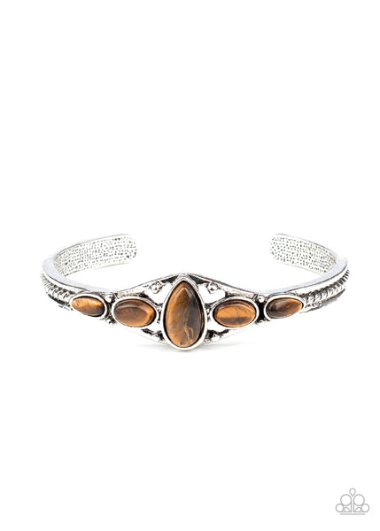 Paparazzi Dream Beam - Brown Bracelet