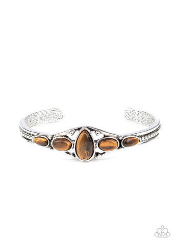 Paparazzi Dream Beam - Brown Bracelet