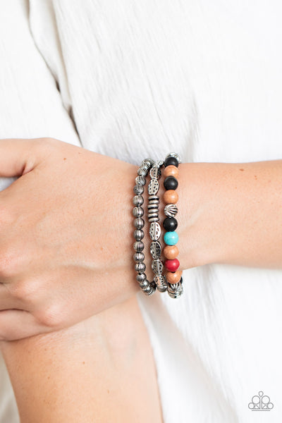 Paparazzi Trail Mix Mecca - Multi Bracelet