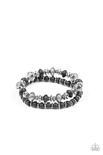 Paparazzi Cactus Quest - Black Bracelet