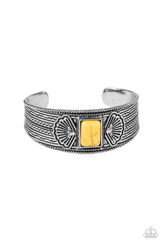 Paparazzi Ocean Mist - Yellow Bracelet