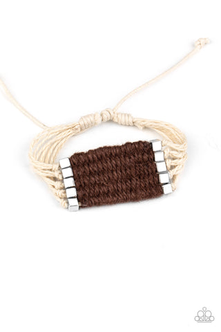 Paparazzi Beachology - Brown Bracelet