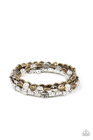 Paparazzi Hammered Heirloom - Multi Bracelet