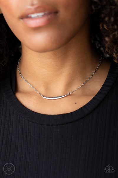 Paparazzi Taking It Easy - Silver Necklace