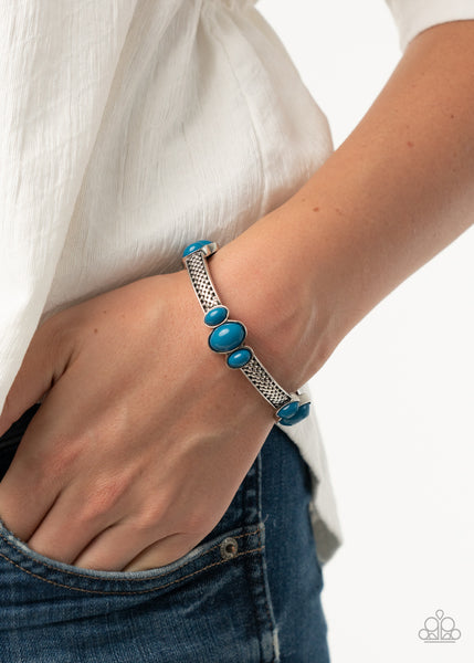 Paparazzi Instant Zen - Blue Bracelet