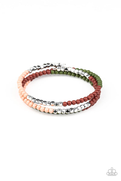 Paparazzi Spiral Dive - Multi Bracelet