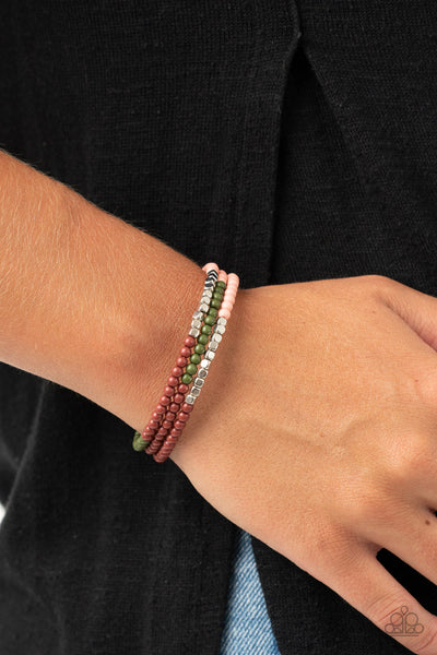 Paparazzi Spiral Dive - Multi Bracelet