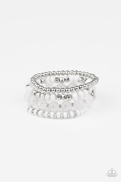 Paparazzi Layered Luster - White