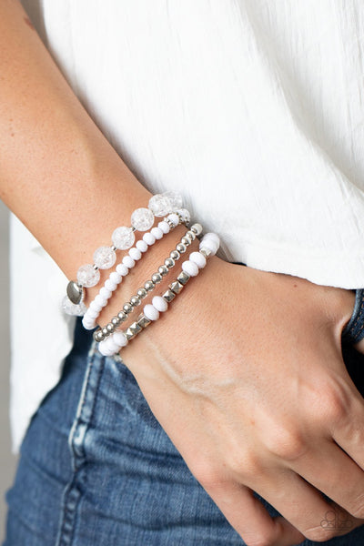 Paparazzi Layered Luster - White