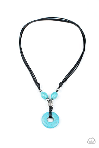 Paparazzi Middle Earth - Blue Necklace