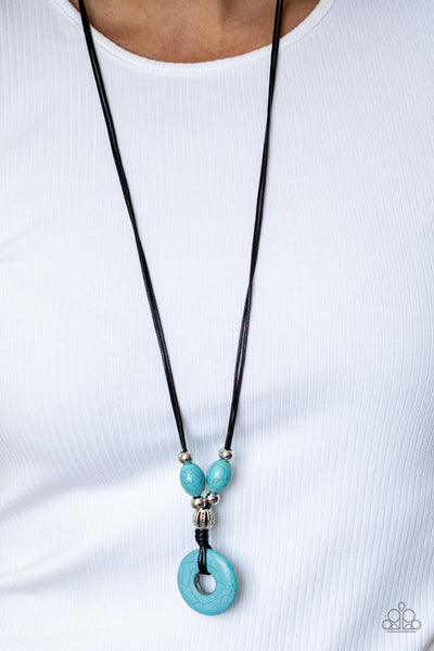 Paparazzi Middle Earth - Blue Necklace