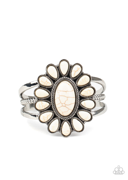 Paparazzi Sedona Spring - White Bracelet