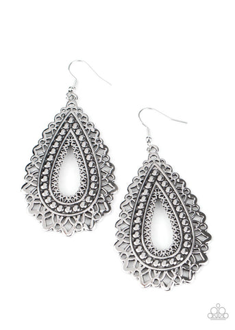 Paparazzi Texture Garden - Silver