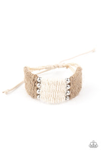 Paparazzi High Tides - Brown Bracelet