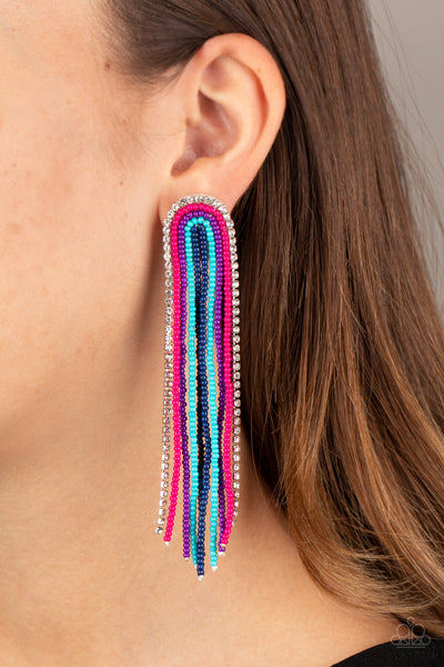 Paparazzi Let There BEAD Light - Multi Earrings