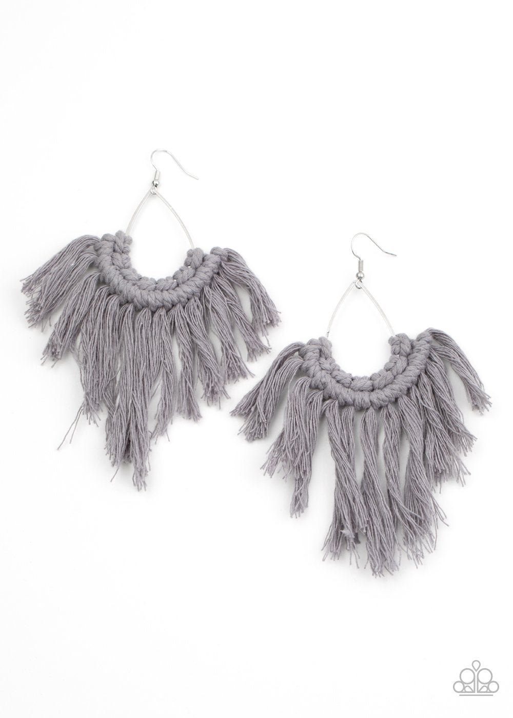Paparazzi Wanna Piece Of MACRAME? - Silver