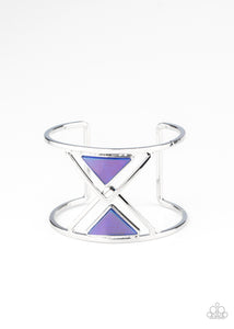 Paparazzi Pyramid Palace - Blue Bracelet