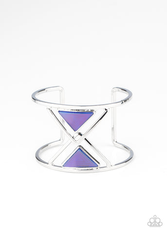 Paparazzi Pyramid Palace - Blue Bracelet