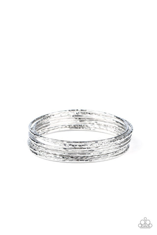 Paparazzi Thanks For GLISTENING - Silver