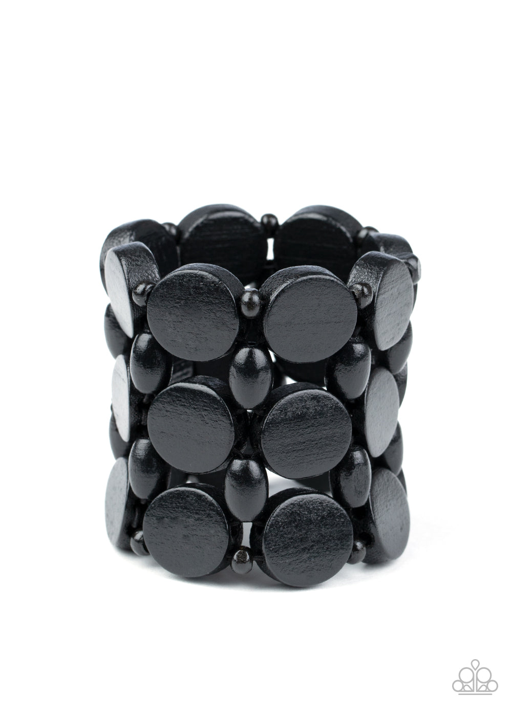 Paparazzi Cruising Coronado - Black Bracelet