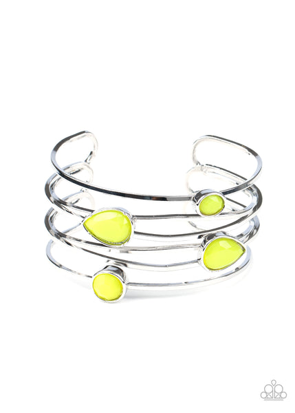 Paparazzi Fashion Frenzy - Yellow Bracelet
