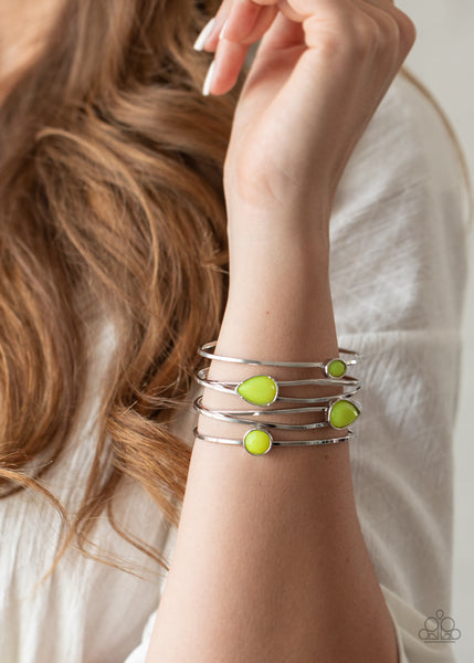 Paparazzi Fashion Frenzy - Yellow Bracelet
