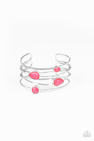 Paparazzi Fashion Frenzy - Pink Bracelet