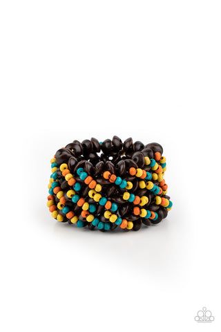 Paparazzi Cozy in Cozumel - Multi Bracelet