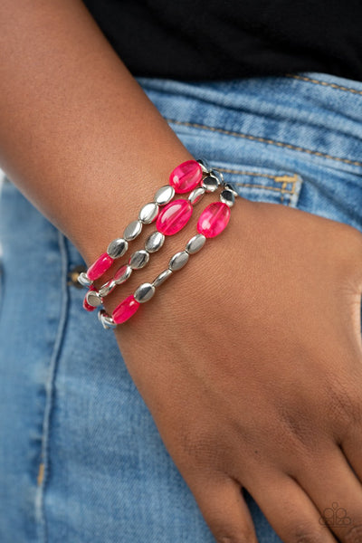 Paparazzi Sorry to Burst Your BAUBLE - Pink