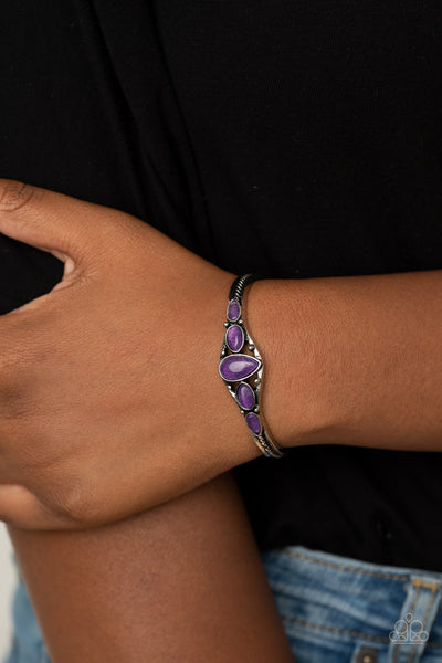 Paparazzi Dream Beam - Purple Bracelet