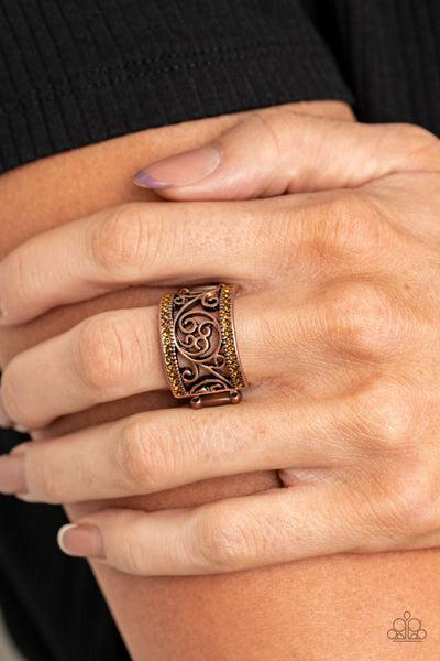 Paparazzi Regal Reflections - Copper Ring