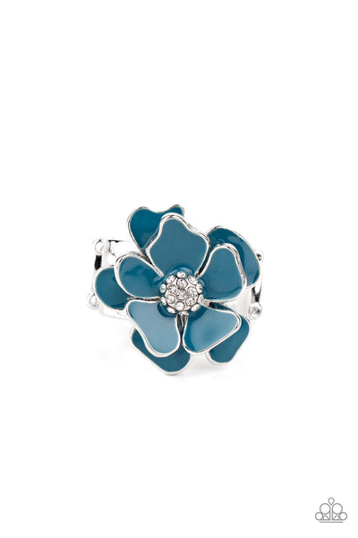 Paparazzi Hibiscus Holiday - Blue Ring