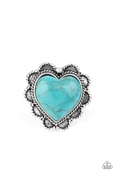 Paparazzi Desert Desire - Blue Ring