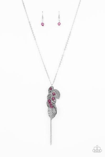Paparazzi I Be-LEAF - Purple Necklace