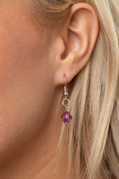 Paparazzi I Be-LEAF - Purple Necklace