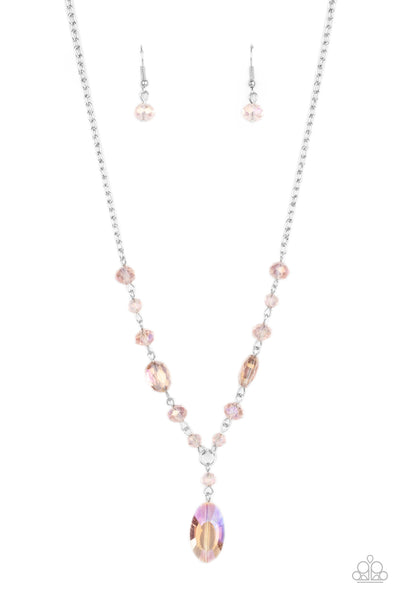Paparazzi Fashionista Week - Pink Necklace