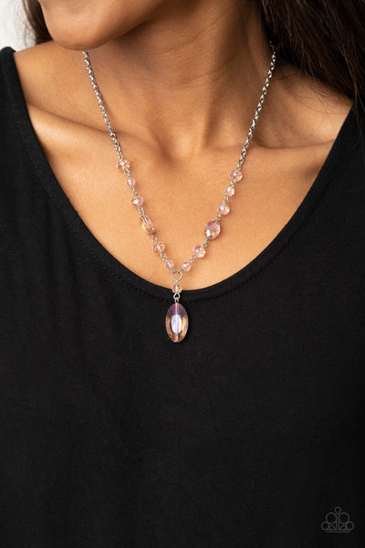 Paparazzi Fashionista Week - Pink Necklace