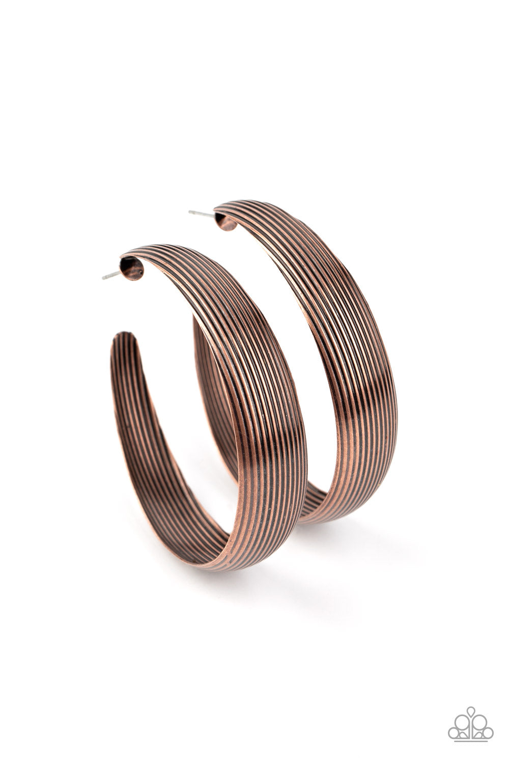 Paparazzi Desert Wanderings - Copper Earrings