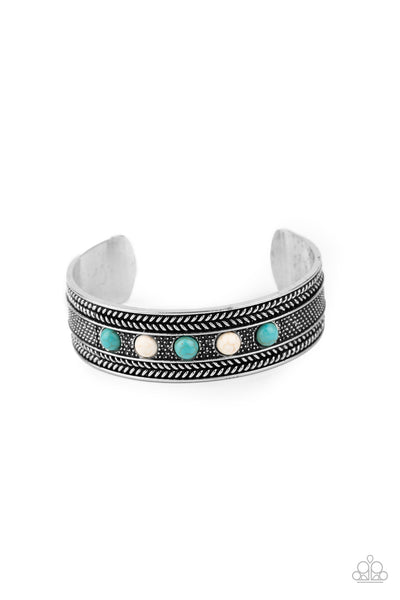 Paparazzi Quarry Quake - Blue Bracelet