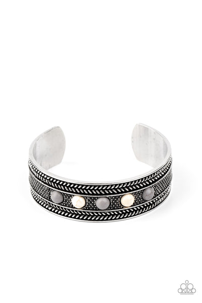 Paparazzi Quarry Quake - Silver Bracelet