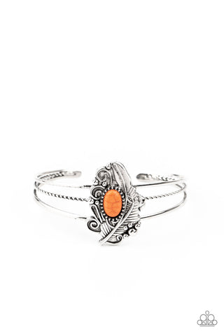 Paparazzi Sahara Solstice - Orange Bracelet