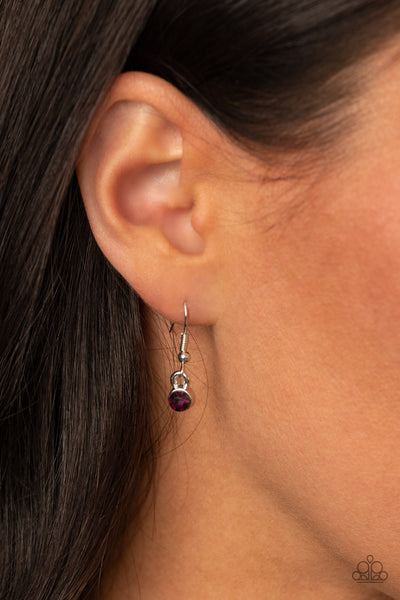 Paparazzi Stormy Shimmer - Purple Necklace