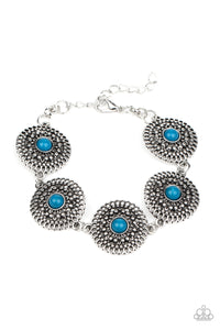 Paparazzi Mojave Mandalas - Blue Bracelet