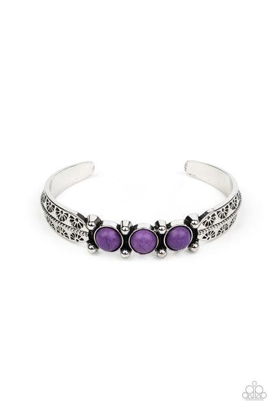 Paparazzi Mojave Glyphs - Purple Bracelets
